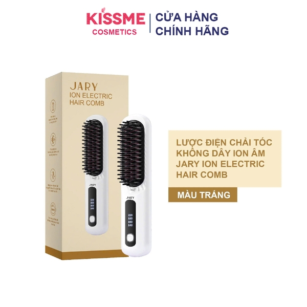 Lược điện chải tóc không dây Ion âm Jary