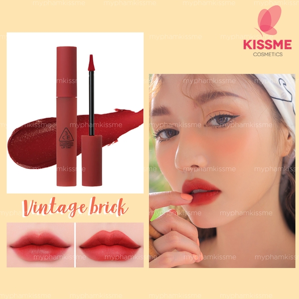 Son Kem Lì Siêu Mịn, Lên Màu Siêu Chuẩn 3CE Smoothing Lip Tint