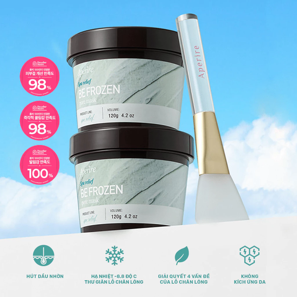 Mặt Nạ Đất Sét Aperire Be Frozen Pore Mask