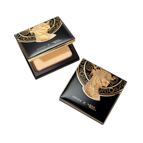 Phấn phủ dạng nén kiềm dầu chống nước Zeesea Refreshing Silky Powder 8g
