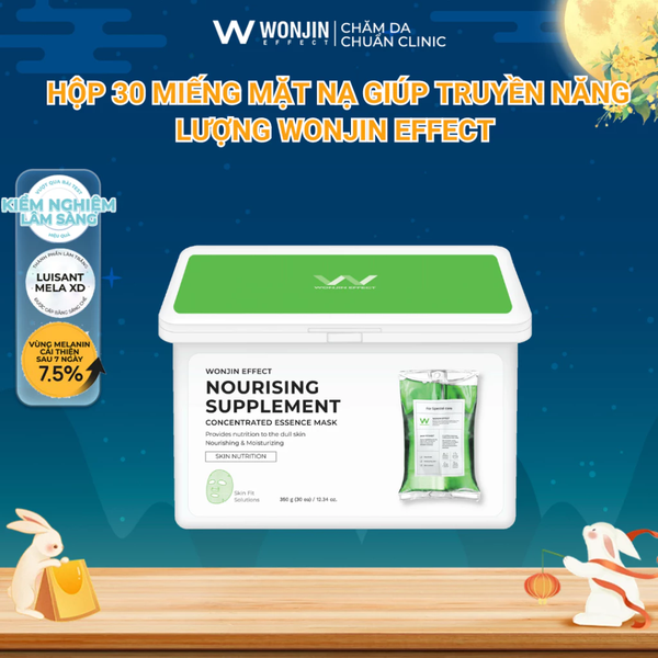 Mặt nạ dưỡng da Wonjin hộp 30 miếng