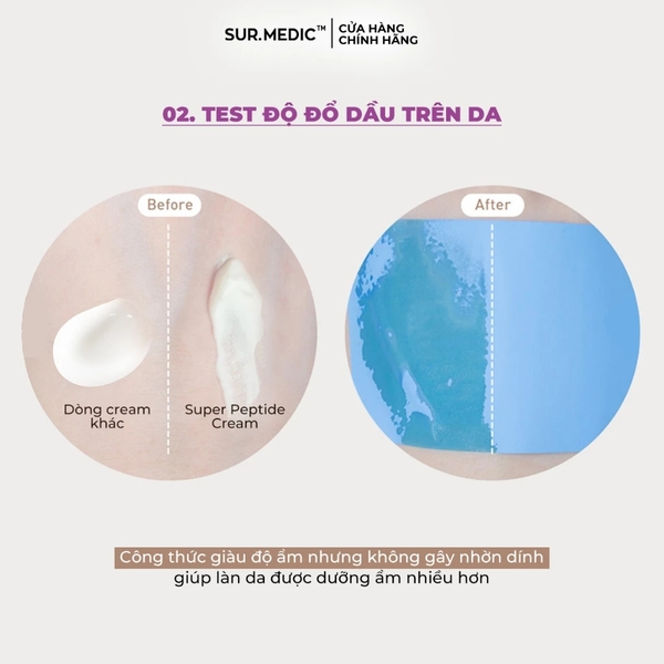 Kem dưỡng tái tạo Phục Hồi Da Sur.Medic Peptide