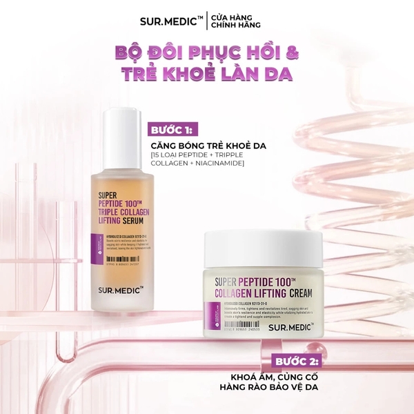 Kem dưỡng tái tạo Phục Hồi Da Sur.Medic Peptide