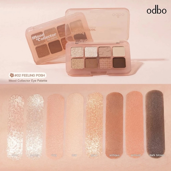 Phấn mắt Odbo OD2030 Mood Collector Eye Palette