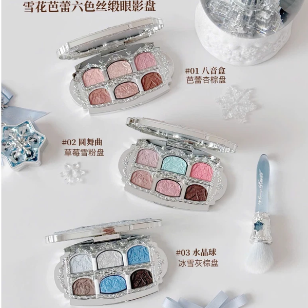 Bảng Mắt Flower Knows Snow Ballet 6 Ô