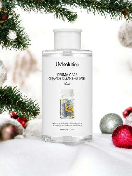 Tẩy trang Da Nhạy Cảm JM Solution Cleansing Water H9 Hyaluronic Ampoule