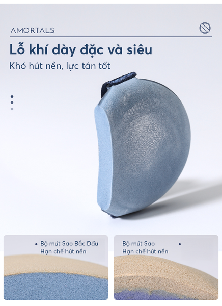 Set 4 Miếng Bông Mút Trang Điểm AMORTALS Ngôi Sao