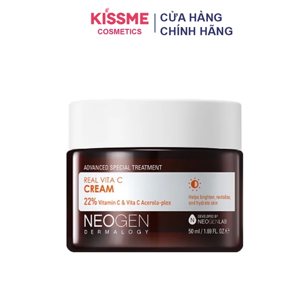 Kem Dưỡng Trắng Da Mờ Thâm Neogen Real Vita C Cream 50ml