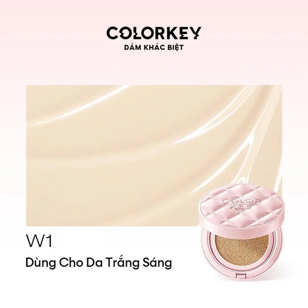 Cushion bền màu che phủ tốt COLORKEY