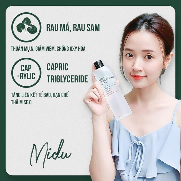 Nước tẩy Trang Thông Minh Caryophy Không chứa Cồn Smart Cleansing Water