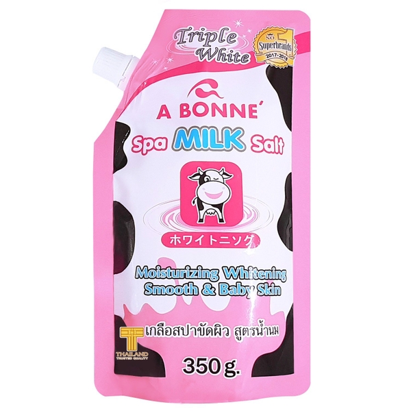 Muối tắm sữa bò tẩy tế bào chết A Bonne Spa Milk Salt 350g
