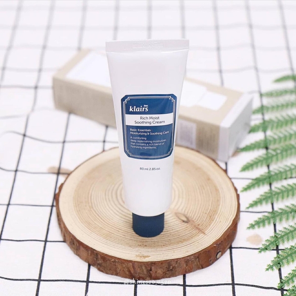 Kem Dưỡng Klairs Rich Moist Soothing Cream 80ml
