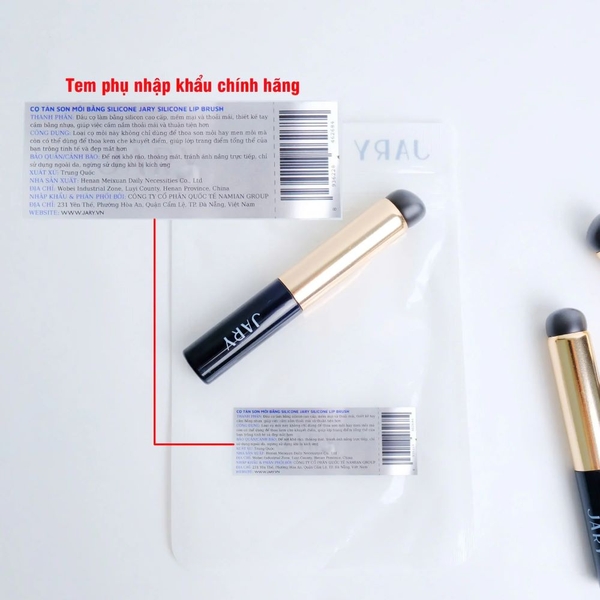 Cọ Tán Môi Bằng Silicone Jary Silicone Lip Brush