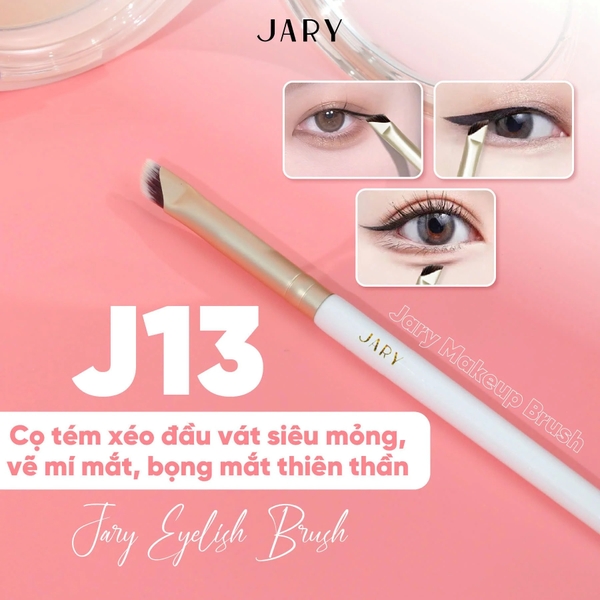 Cọ Vẽ Bọng Mắt, Kẻ Mí Mắt Dạng Gel Jary Eyelid Brush J13