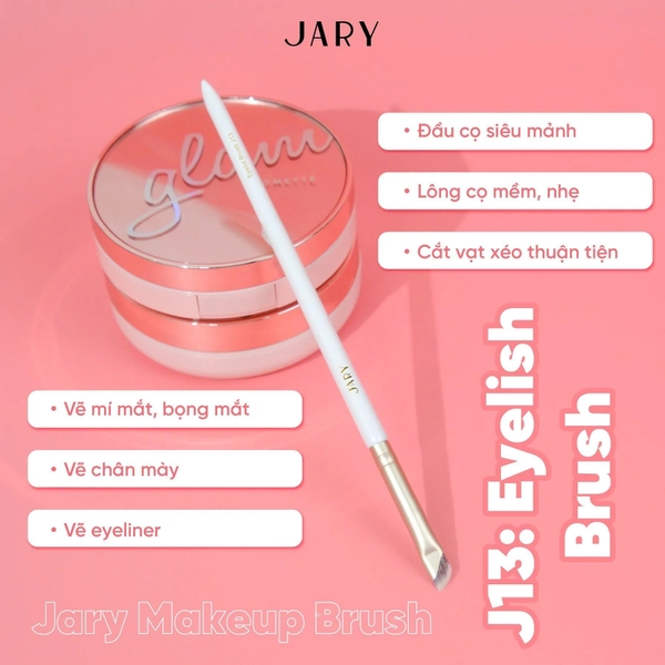 Cọ Vẽ Bọng Mắt, Kẻ Mí Mắt Dạng Gel Jary Eyelid Brush J13