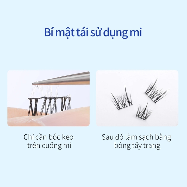 Lông Mi Cụm Galaxy Box Mlen Diary