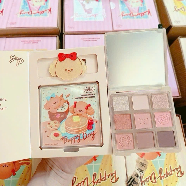Phấn Mắt 9 Ô Odbo Sweet Munch Eyeshadow Palette