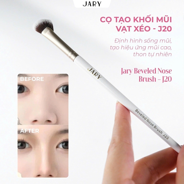 Cọ Tạo Khối Mũi Vát Xéo Jary J20
