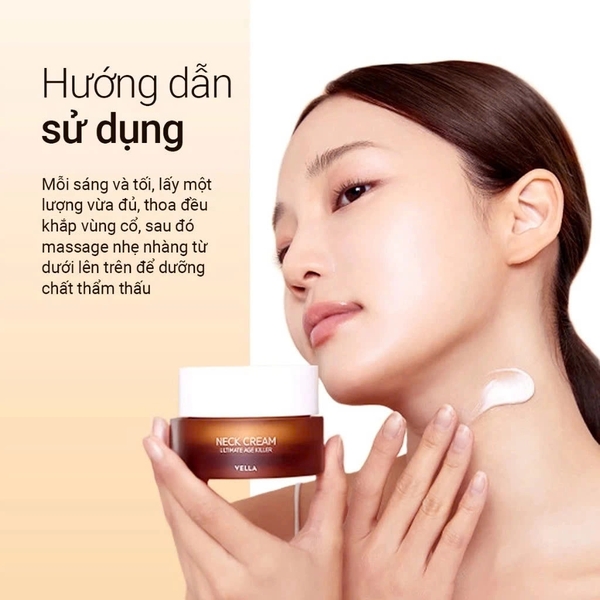 Kem Dưỡng Chống Lão Hoá Vùng Da Cổ Vella Neck Cream Ultimate Age Killer