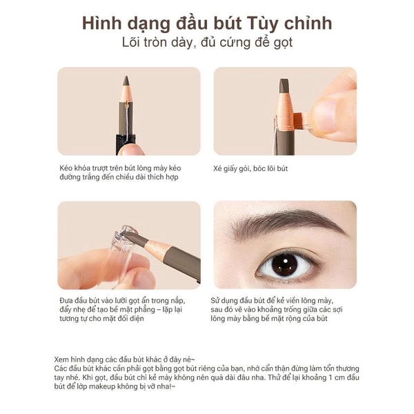 Chì xé kẻ mày Ukiss