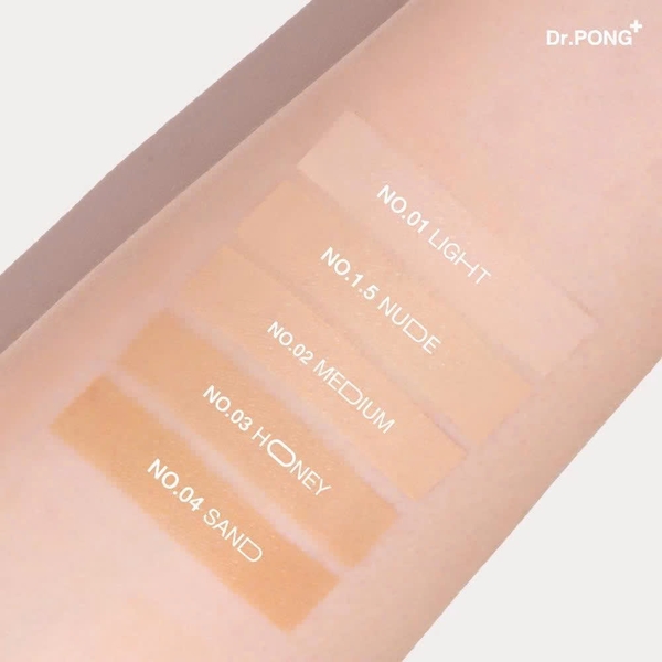 Phấn nước Dr.PONG kiềm dầu, giảm mụn Acne Ace Longwear Cushion 15g