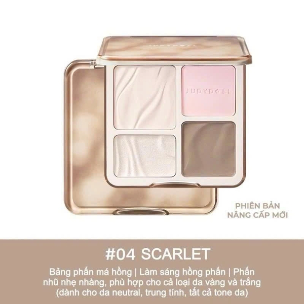 Phấn Bắt Sáng Và Tạo Khối Judydoll Highlight & Contour 9g