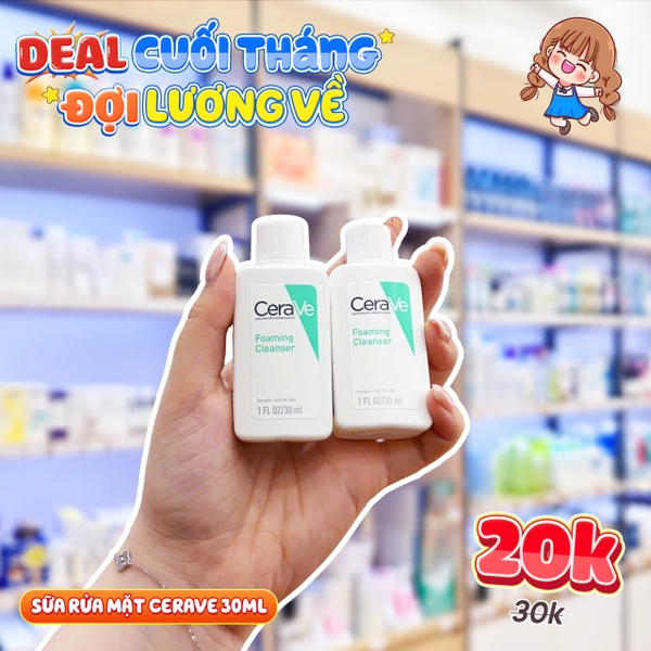 Sữa rửa mặt da nhạy cảm CeraVe Cleanser