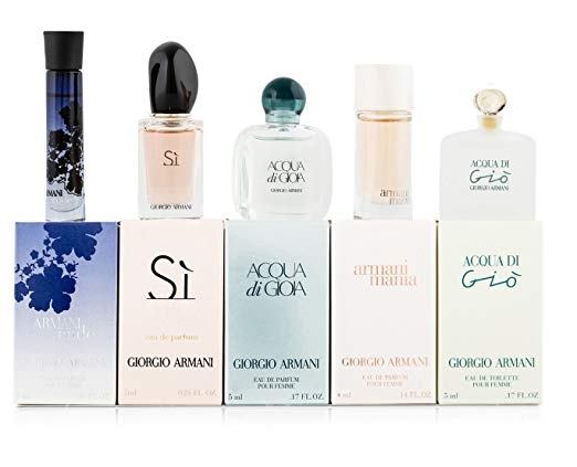 Top 71+ imagen mini giorgio armani perfume