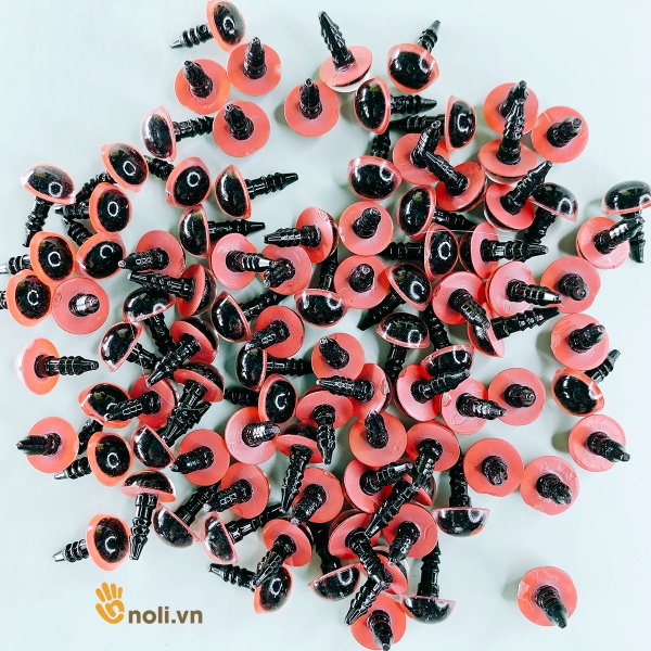 Mắt thú màu đỏ an toàn cho bé | NoLi Handmade Shop