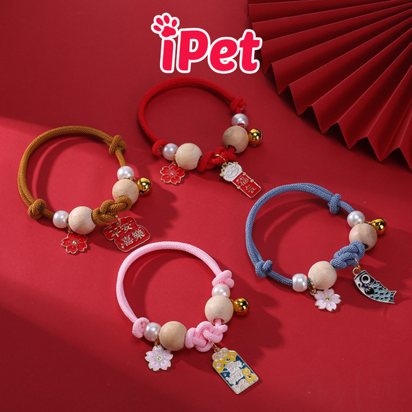 vong-co-charm-hoa-tiet-mix-2-vien-go-ipet-shop