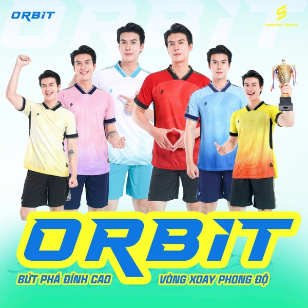 Áo bóng đá không logo Sao Việt ORBIT
