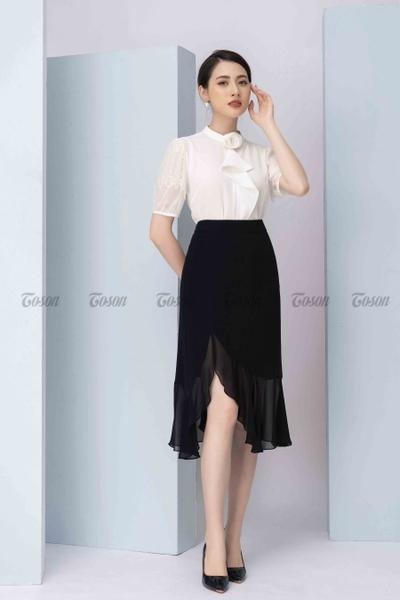 Chân váy thiết kế SK240- KRFashion Thắt Nơ phía sau đẹp tinh tế, sang trọng  Váy đi làm công sở, dự tiệc cao cấp Hàn Quốc