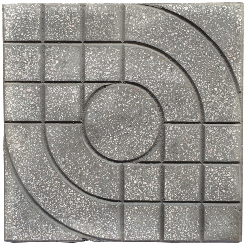 Gạch lát vỉa hè Terrazzo BL-TN ghi 02