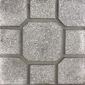 Gạch lát vỉa hè Terrazzo BL-TN Ghi 03