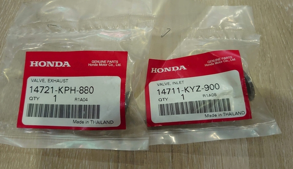 Cặp xupap Honda Wave 125i / MSX 125 / Cub 125i