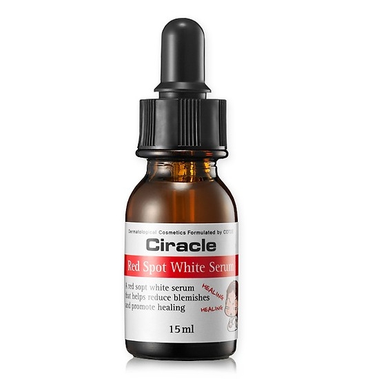 Dưỡng chất trị mụn và làm mờ thâm dưỡng sáng da Ciracle Red Spot White Serum sản xuất tháng 12/2020 - Ciracle Shop