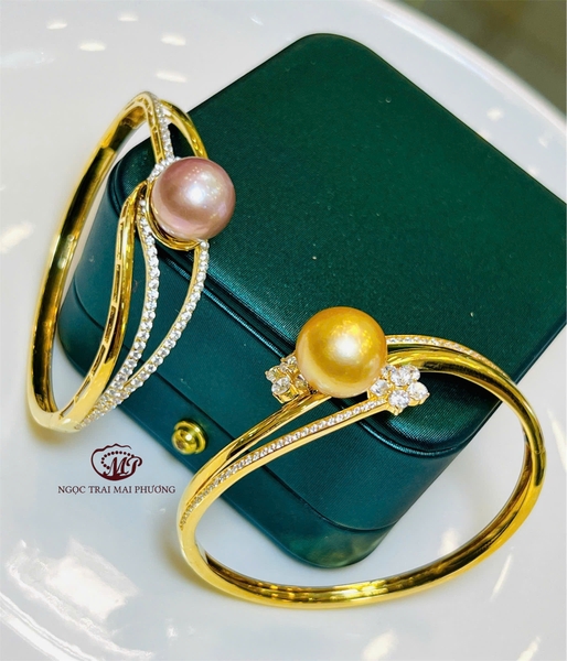 Kiềng Tay Ngọc Trai Sang Trọng