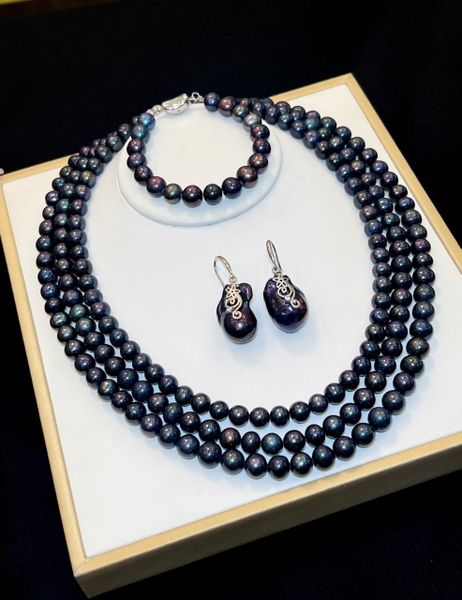 Bộ ngọc trai quà tặng mẹ dịp lễ đặc biệt