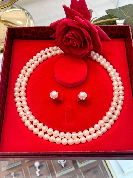 🎁 Chưa biết tặng gì 20/10? Một bộ ngọc trai là đủ! 🤍💎