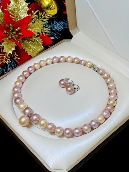 Bộ Ngọc Trai Tặng Mẹ Dịp Noel