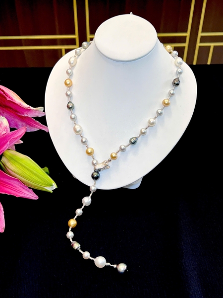 Bộ quà tặng ngọc trai 30/4 -1/5 Sang Trọng