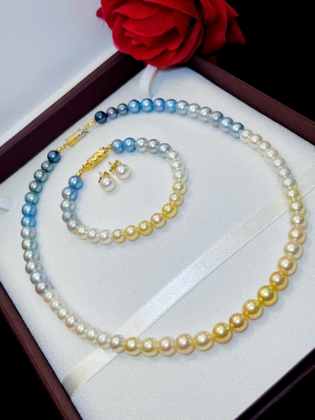 Bộ Chuỗi Vòng Cổ Ngọc Trai Tặng Mẹ Uy Tín Nhất