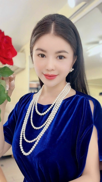 Chuỗi Ngọc Trai Dáng Dài Sang Trọng