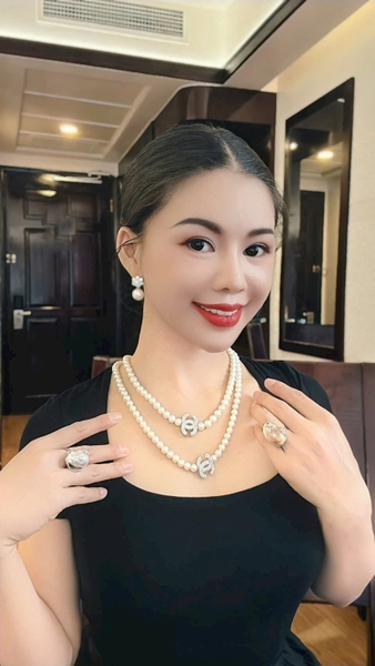 CHUỖI CỔ NGỌC TRAI SANG TRỌNG