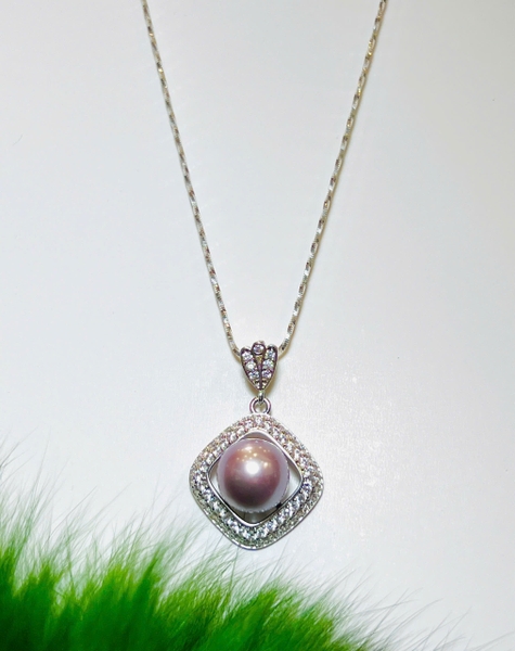 Dây Chuyền Ngọc Trai Chế Tác Bạc