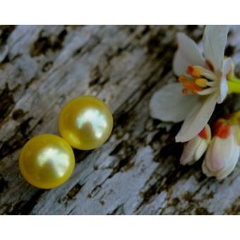 HOA TAI NGỌC TRAI NỤ MÀU VÀNG