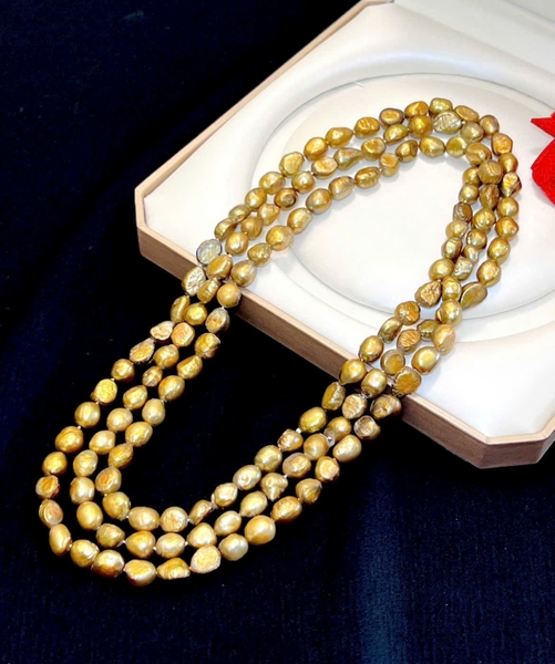 CHUỖI NGỌC TRAI THÔ TỰ NHIÊN