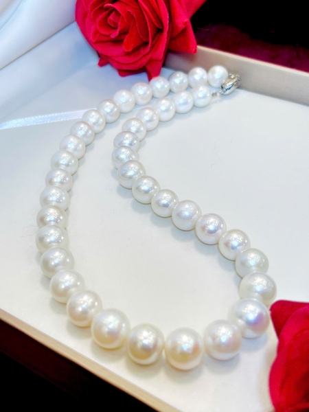 Chuỗi cổ ngọc trai cao cấp 11-13li