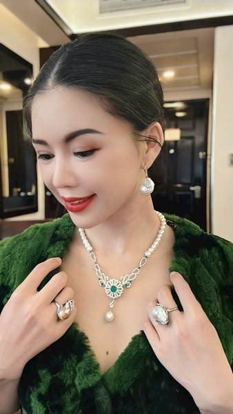 BỘ NGỌC TRAI TRẮNG SANG TRỌNG