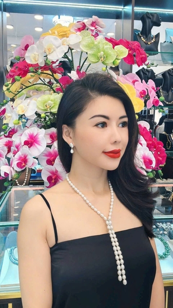 Bộ Chuỗi Ngọc Trai Thanh Lịch